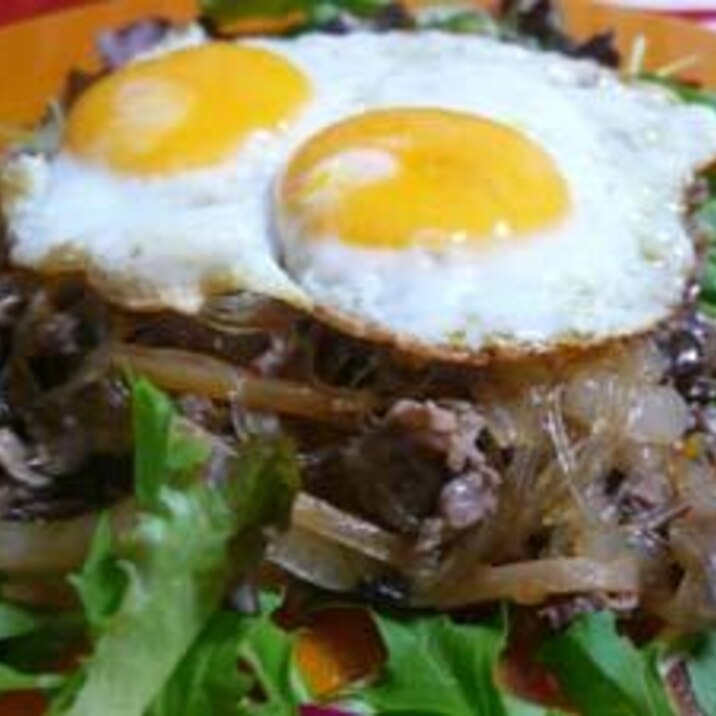 韓国料理”チャプチェ”